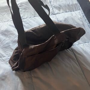 Gray Duffel Bag